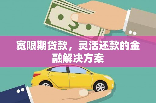 田阳宽限期贷款，灵活还款的金融解决方案