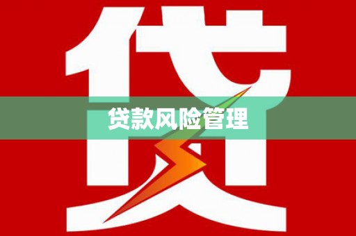 田阳贷款风险管理