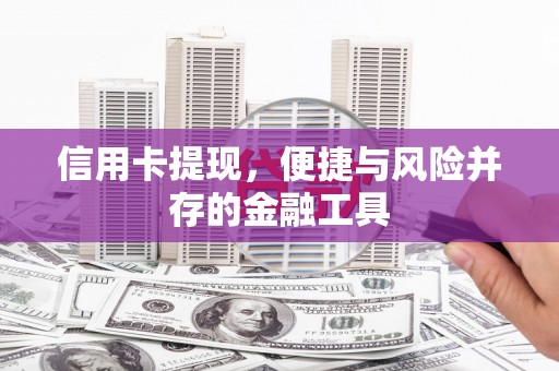 田阳信用卡提现，便捷与风险并存的金融工具