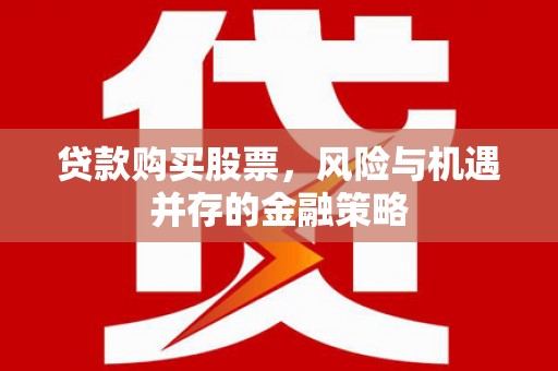 田阳贷款购买股票，风险与机遇并存的金融策略