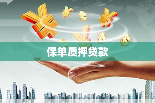 田阳保单质押贷款