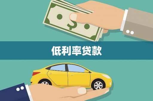 田阳低利率贷款