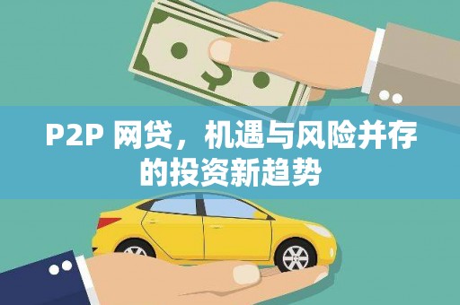 田阳P2P 网贷，机遇与风险并存的投资新趋势