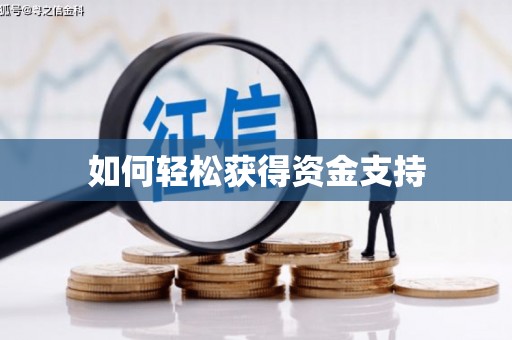 田阳如何轻松获得资金支持